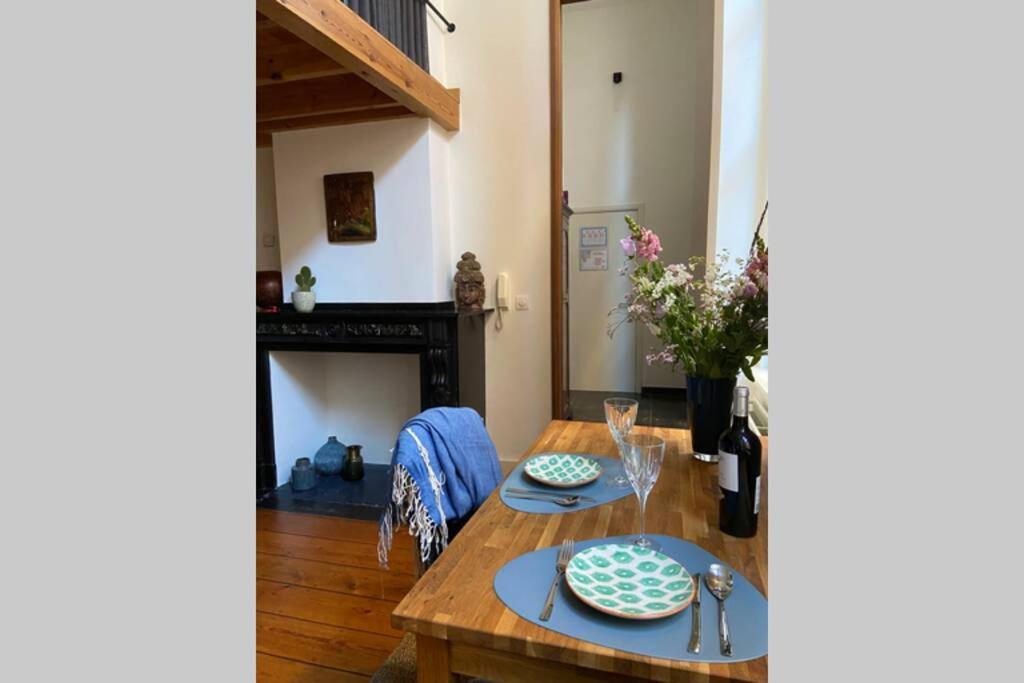 Duplex In Historical Centre With Private Courtyard Lejlighed Antwerpen Eksteriør billede