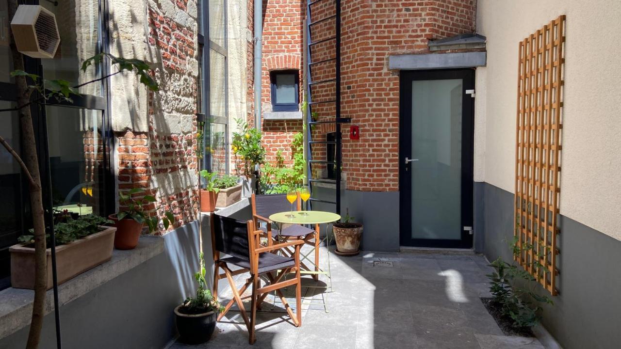 Duplex In Historical Centre With Private Courtyard Lejlighed Antwerpen Eksteriør billede